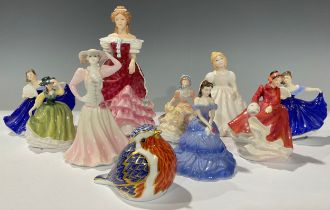 A Royal Doulton figure, Sweet Sixteen, HN3648; others, Emma, Amanda, Buttercup, Hannah, etc;