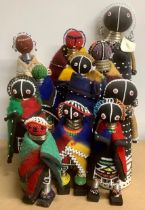 Tribal Art & the Eclectic Interior - a collection of Ndebele beadwork fertility and initiation