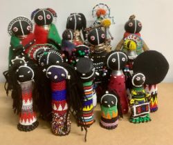 Tribal Art & the Eclectic Interior - a collection of Ndebele beadwork fertility and initiation