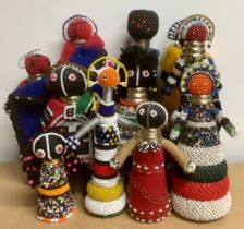 Tribal Art & the Eclectic Interior - a collection of Ndebele beadwork fertility and initiation