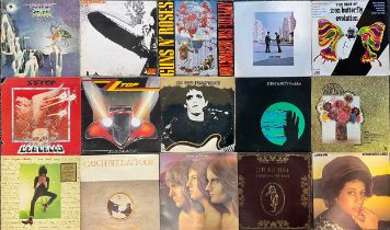 Vinyl Records LP’s Including Led Zeppelin – Led Zeppelin – 588171 (Orange / Plum Label); Pink
