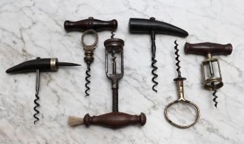 Helixophilia - a 19th century brass and steel lever-pull corkscrew, the Holborn Signet, turned