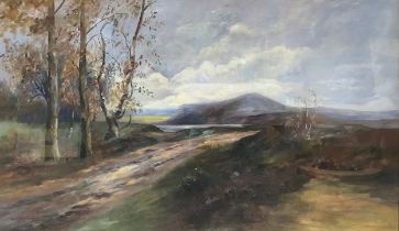 J. Farquharson, DL RA (1846-1935) A Sketch signed and titled to verso, oil on paper, 73cm x 127cm
