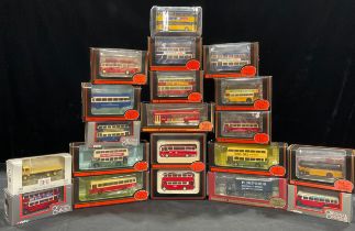 Toys & Juvenalia - a collection of EFE (Exclusive First Editions) 1:76 scale model buses, mostly