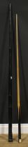 Sport - Walter Lindrum World Record Break Cue 3262, December 7th 1929, Australia, in a case