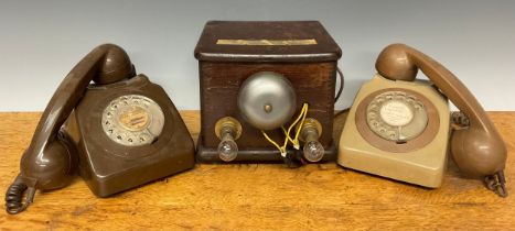 Coal Mining Interest - Tower Colliery South Wales, a rotary dial telephone and scratch built