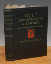 Golfing interest: course building – Thomas (George C., 1873-1933), Golf Architecture in America: Its
