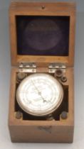 An Elliott Speed Indicator, No. 2147, (London) Limited, 6cm dial with beveled glass cover,