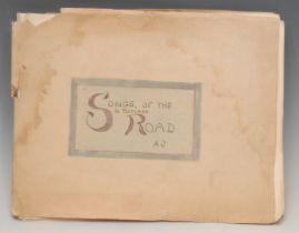 An early 20th century commonplace book, Songs & Pictures of the Road, compiled by Amy Jelley,