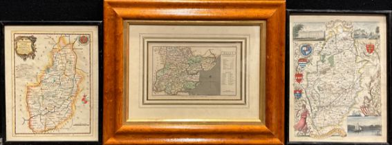 Thomas Kitchin, a map, Nottinghamshire, 23.5cm x 19cm; others, Nottingham; Essex (3)