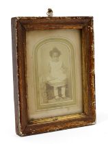 Photography - Black History - a 19th century photograph, of a young girl of African ancestry,