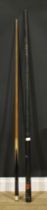 Sport - Walter Lindrum World Record Break Cue 3262, December 7th 1929, Australia, cased