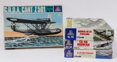 Model Making, Aviation Interest, The Late John Burgess Collection of Model Kits - Italeri 1:72 scale