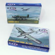 Model Making, Aviation Interest, The Late John Burgess Collection of Model Kits - Mach 2 1:72