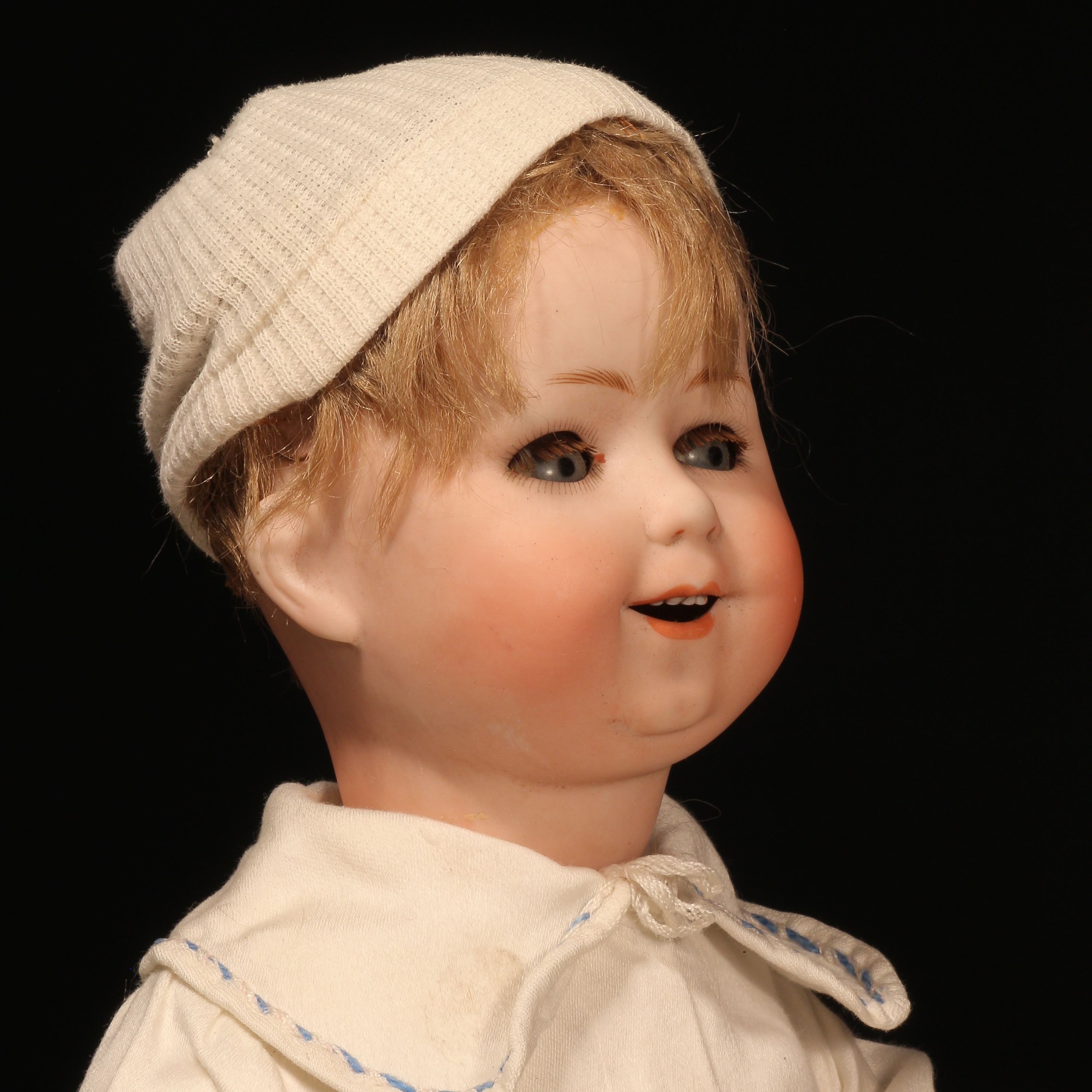 A William Goebel (Germany) bisque head and painted jointed composition bodied character doll, the - Image 2 of 3