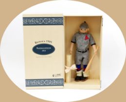 Toys From The Attic Part II - Steiff (Germany) EAN411656 Baseball Player 1913, replica 1995 doll,