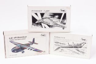 Model Making, Aviation Interest, The Late John Burgess Collection of Model Kits - Planet Models 1:72