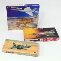 Model Making, Aviation Interest, The Late John Burgess Collection of Model Kits- Heller 1:72 scale