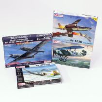 Model Making, Aviation Interest, The Late John Burgess Collection of Model Kits - AZmodel 1:72 scale