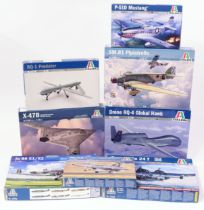 Model Making, Aviation Interest, The Late John Burgess Collection of Model Kits - Italeri 1:72 scale