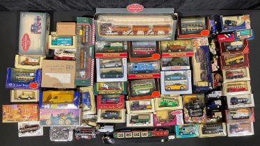 Toys & Juvenalia - a collection of diecast models in two suitcases, various manufacturers