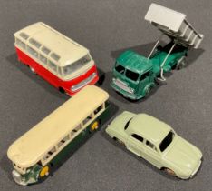 Toys & Juvenalia - a collection of unboxed French Dinky Toys, including 33 Simca Cargo, others, each