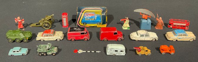 Toys & Juvenalia - Corgi 200 Mini 1000, window boxed; various unboxed and playworn diecast models