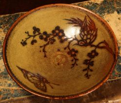 Charles Vyse (1882 - 1971) - a Chelsea pottery stoneware circular bowl, of Sung inspiration,