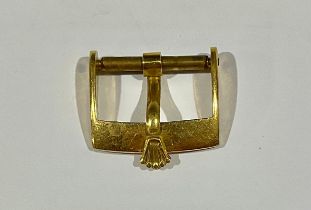 An 18ct gold Rolex clasp, marked 750, 2.8g