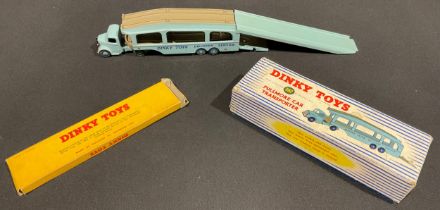 Toys & Juvenalia - Dinky Toys 982 Pullmore car transporter, boxed and Dinky Toys 994 loading ramp,