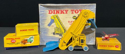 Toys & Juvenalia - Dinky Toys 564 elevator loader, boxed; Dinky Toys 716 Westland - Sikorsky S.51