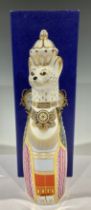 A Royal Crown Derby model from The Royal Cats Collection, Burmese Cat, 22cm, printed mark in red,