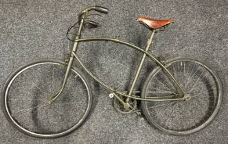 WW2 British BSA Parabike frame number R44742. Complete and in fully restored working order with
