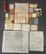 WW2 British Paperwork collection comprising of: US Army Short Guide to Great Britain Booklet: