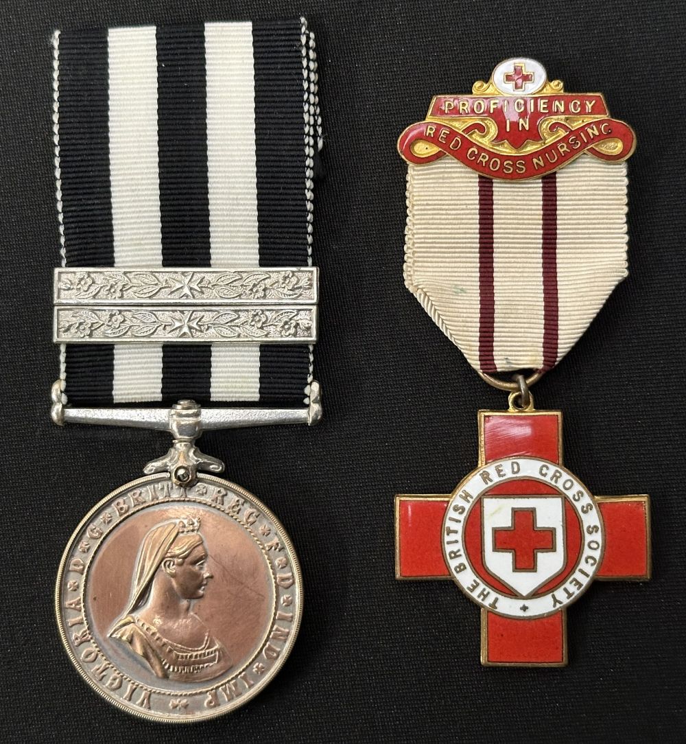 Service Medal of the Order of St John complete with ribbon, un-named: British Red Cross Medal to - Image 2 of 5
