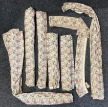 Textiles - Sanderson Little Chelsea Minor pattern - a pair, each curtain 229cm x 219cm, unlined;