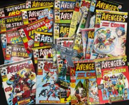 Comics, Marvel Comics Group, various Avengers title comics, comprising #52; #75-#100 and an Avengers