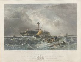 J Cousen, by, Clarkson Frederick Stanfield RA (1793 - 1867), after, The Morning After the Wreck of a