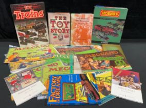 Toys & Juvenalia - a collection of Meccano original instructions booklets, various examples