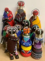 Tribal Art & the Eclectic Interior - a collection of Ndebele beadwork fertility and initiation