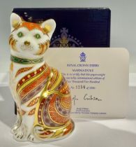 A Royal Crown Derby paperweight, Marmaduke, limited edition special commission, 1,256/2,500, gold