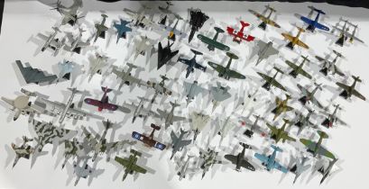 A collection of sixty Del Prado die-cast plane models, Aircraft of the Aces