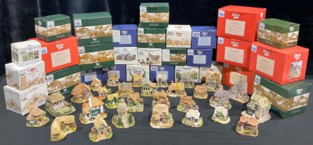 Lilliput Lane models - assorted cottages and shops, all boxed; qty