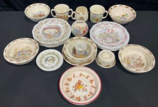 Ceramics - Royal Doulton Brambly Hedge plates, including Autumn, Winter, Summer, The Wedding,