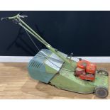 A Hayter Harrier 2 petrol lawnmower