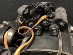 Binoculars- a pair of Carl Zeus’s Jena 7x50 Jenopten multi coated binoculars: others Swarovski Tirol