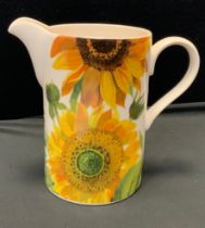 A Emma Bridgewater ‘Early Summer’ sunflower jug, 20cm high