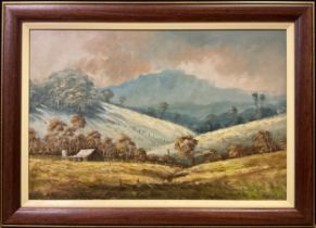 South African school, The Rolling Hills of Kwa-Zulu Natal, signed ‘Vincon’, oil on board, 64cm x