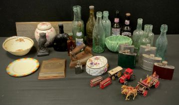 Ceramics and glass - Advertising bottles, Stones of Sheffield, Offiliers Derby, M Whittaker