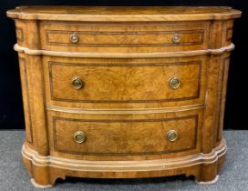 An 18th century style Continental commode